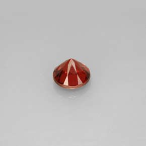 Granada Almandina Vermelho Natural 1.12ct, Corte Redondo, VS