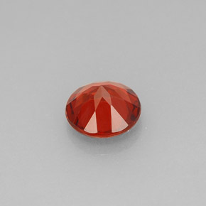 Granada Almandina Vermelho Natural 1.04ct, Corte Redondo, VS