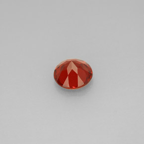 Granada Almandina Vermelho Natural 0.96ct, Corte Redondo, VS