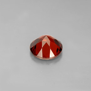 Granada Almandina Vermelho Natural 1.49ct, Corte Redondo, VVS-VS