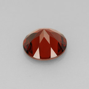 Granada Almandina Vermelho Natural 1.33ct, Corte Redondo, VVS-VS