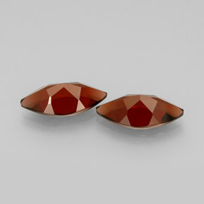 Pedras preciosas de Granada Almandina Vermelho escuro natural de  ct, Marquesa, VS