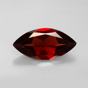 Granada Almandina Vermelho escuro Natural 2.68ct, Marquesa, VS