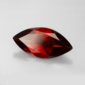 Granada Almandina Vermelho escuro Natural 2.68ct, Marquesa, VS