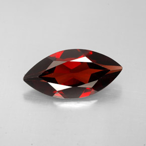 Granada Almandina Vermelho escuro Natural 2.78ct, Marquesa, VS
