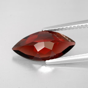 Granada Almandina Vermelho escuro Natural 2.71ct, Marquesa, VS