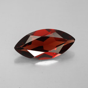 Granada Almandina Vermelho escuro Natural 2.69ct, Marquesa, VS