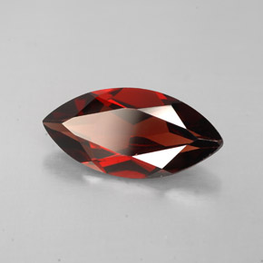 Granada Almandina Vermelho escuro Natural 2.69ct, Marquesa, VS