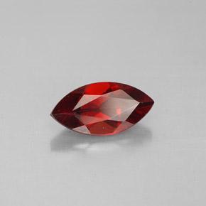 Granada almandina vermelho natural 1,43ct, marquise, VS