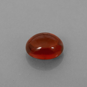 Granada almandina vermelho natural 1,49ct, transparente, transparente/translúcido