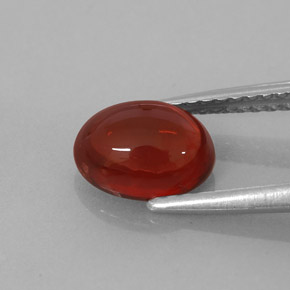 Granada Almandina Vermelho Natural 1.82ct, Transparente, Transparente/Translúcido