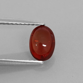 Granada Almandina Vermelho Natural 1,15ct, Transparente, Transparente/Translúcido