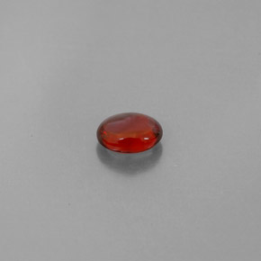 Granada almandina vermelho natural 0,90ct, transparente, transparente/translúcido