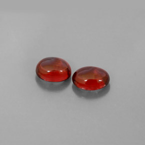 Pedras preciosas de granada almandina vermelho natural de  ct, transparente, transparente/translúcido