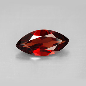 Granada Almandina Vermelho escuro Natural 2.72ct, Marquesa, VVS-VS