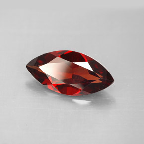 Granada Almandina Vermelho escuro Natural 2.72ct, Marquesa, VVS-VS