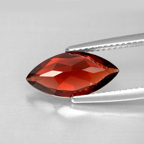 Granada Almandina Vermelho escuro Natural 2.72ct, Marquesa, VVS-VS