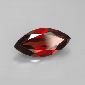 Granada Almandina Vermelho escuro Natural 2.80ct, Marquesa, VS