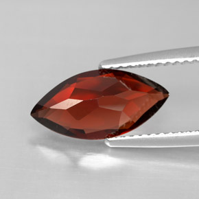 Granada Almandina Vermelho escuro Natural 2.80ct, Marquesa, VS