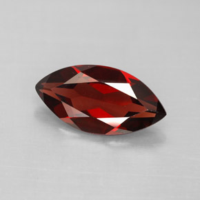 Granada Almandina Vermelho escuro Natural 2.98ct, Marquesa, VS