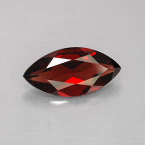 Granada Almandina Vermelho escuro Natural 2.84ct, Marquesa, VS