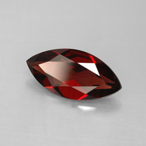 Granada Almandina Vermelho escuro Natural 2.84ct, Marquesa, VS