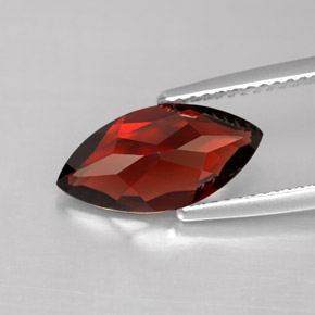 Granada Almandina Vermelho escuro Natural 2.84ct, Marquesa, VS