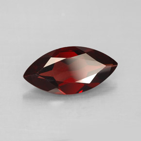 Granada Almandina Vermelho escuro Natural 2.66ct, Marquesa, VS