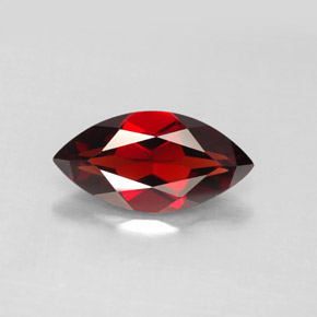 Granada Almandina Vermelho escuro Natural 3.04ct, Marquesa, VS