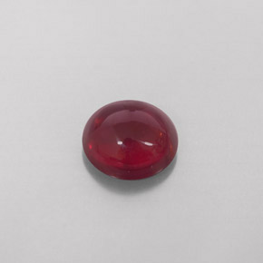 Granada Almandina Vermelho escuro Natural 3.60ct, Transparente, Transparente/Translúcido
