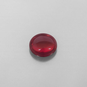 Granada Almandina Vermelho escuro Natural 2.36ct, Transparente, Transparente/Translúcido