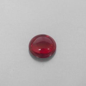 Granada Almandina Vermelho escuro Natural 2.54ct, Transparente, Transparente/Translúcido