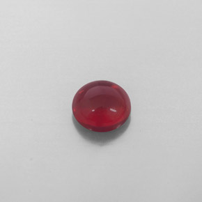 Granada almandina vermelho natural 2,08ct, transparente, transparente/translúcido