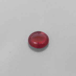 Granada almandina vermelho natural 0,95ct, transparente, transparente/translúcido