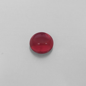 Granada Almandina Vermelho escuro Natural 0.82ct, Transparente, Transparente/Translúcido