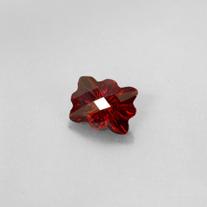 Granada Almandina Vermelho escuro Natural 1.87ct, Transparente, Transparente/Translúcido