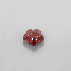 Granada Almandina Vermelho escuro Natural 1.73ct, Transparente, Transparente/Translúcido