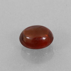 Granada almandina vermelho natural 0,92ct, transparente, transparente/translúcido