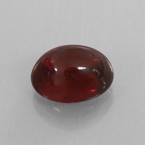 Granada almandina vermelho natural 2,94ct, transparente, transparente/translúcido