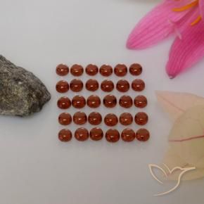 Pedras preciosas de Granada Almandina Vermelho Rosa Profundo natural de 5.86 ct, Redondo, Transparente