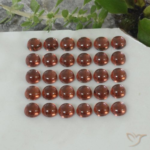 5.44ctw Natural Deep Crimson Red Almandine Garnet, Round, Transparent