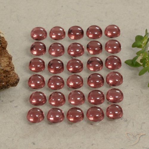 5.38ctw Natural Deep Red Almandine Garnet, Round, Transparent