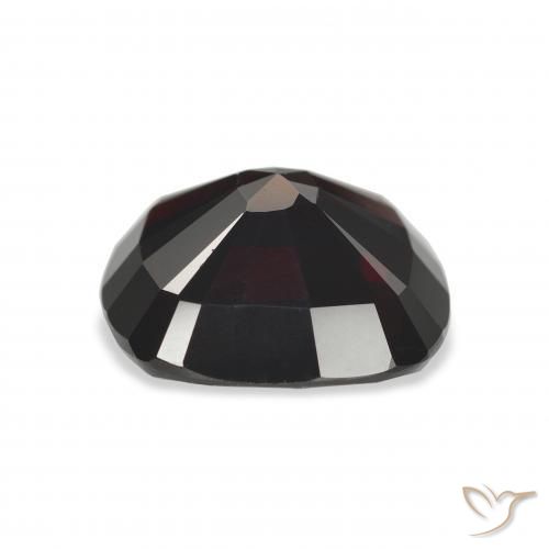 Granada Almandina vermelho escuro Natural 9.69ct, Almofada, VVS-VS
