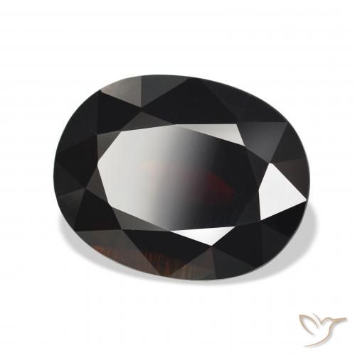 Granada Almandina Vermelho escuro Natural 20.68ct, oval, VS