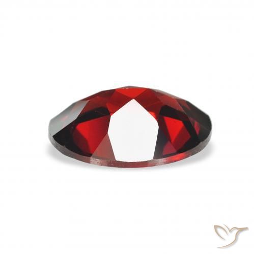 Granada Almandina Vermelho escuro Natural 2.01ct, oval, VVS-VS