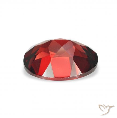 Granada Almandina Vermelho Sangue Profundo Natural 2.37ct, oval, VVS-VS