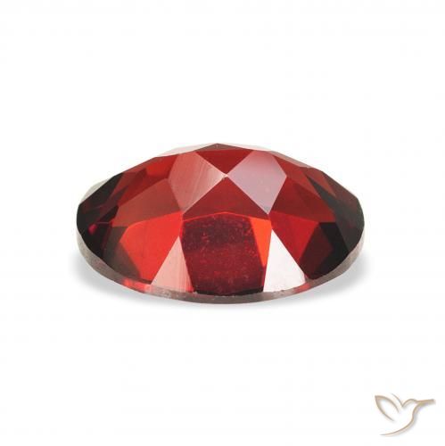 Granada Almandina Vermelho escuro Natural 2.42ct, oval, VS