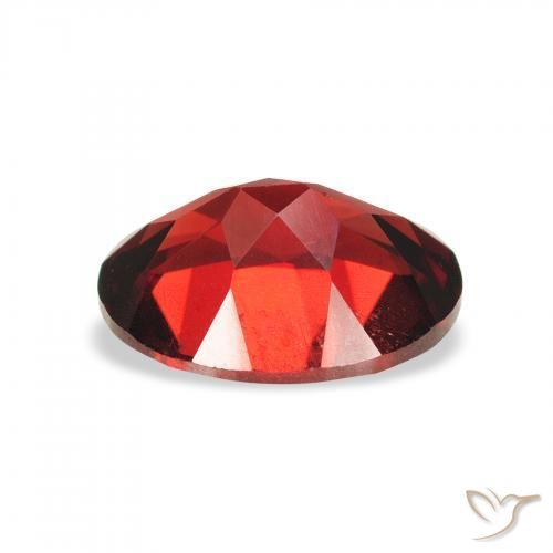 Granada Almandina Vermelho escuro Natural 2.33ct, oval, VS