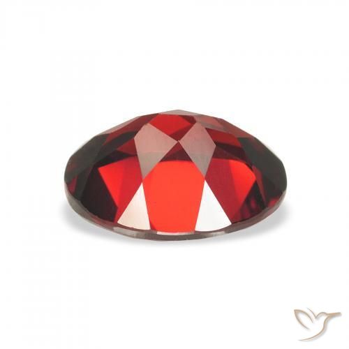 Granada Almandina Vermelho escuro Natural 2.13ct, oval, VS