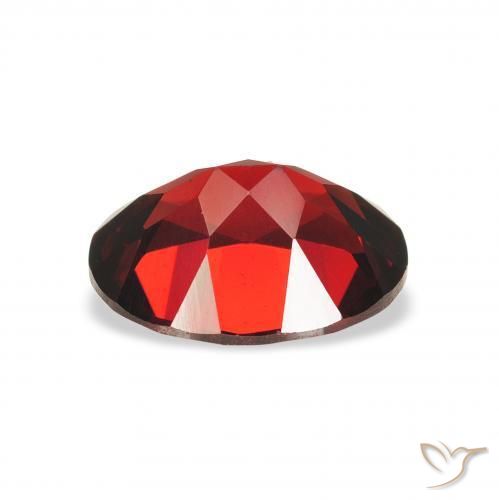Granada Almandina Vermelho escuro Natural 2.38ct, oval, VS